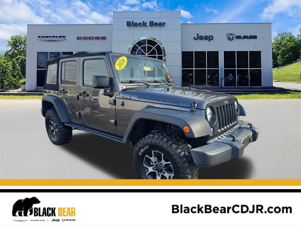 2016 Jeep Wrangler Unlimited Black Bear 4WD