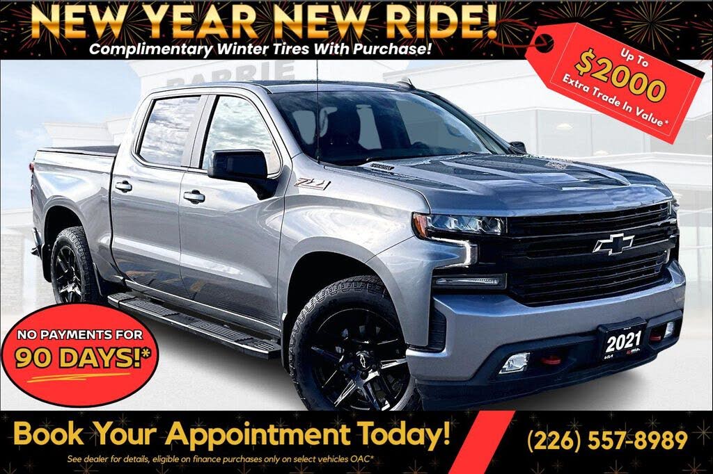 2021 Chevrolet Silverado 1500 RST Crew Cab 4WD