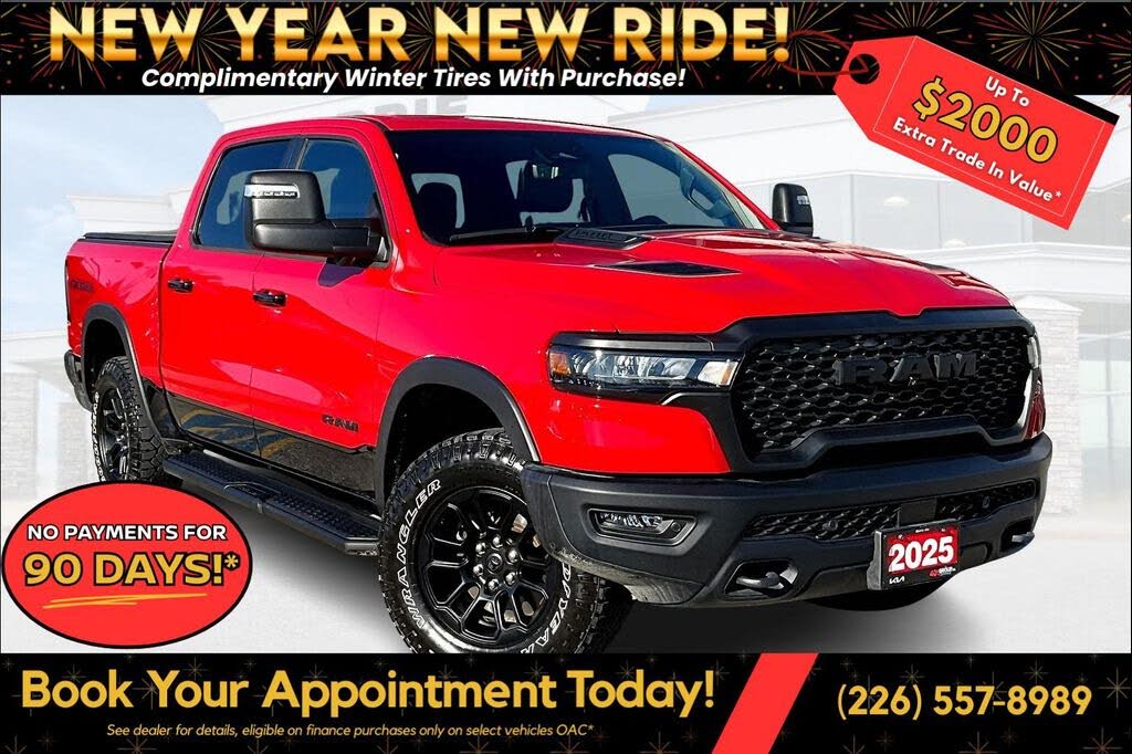 RAM 1500 Rebel Crew Cab 4WD 2025