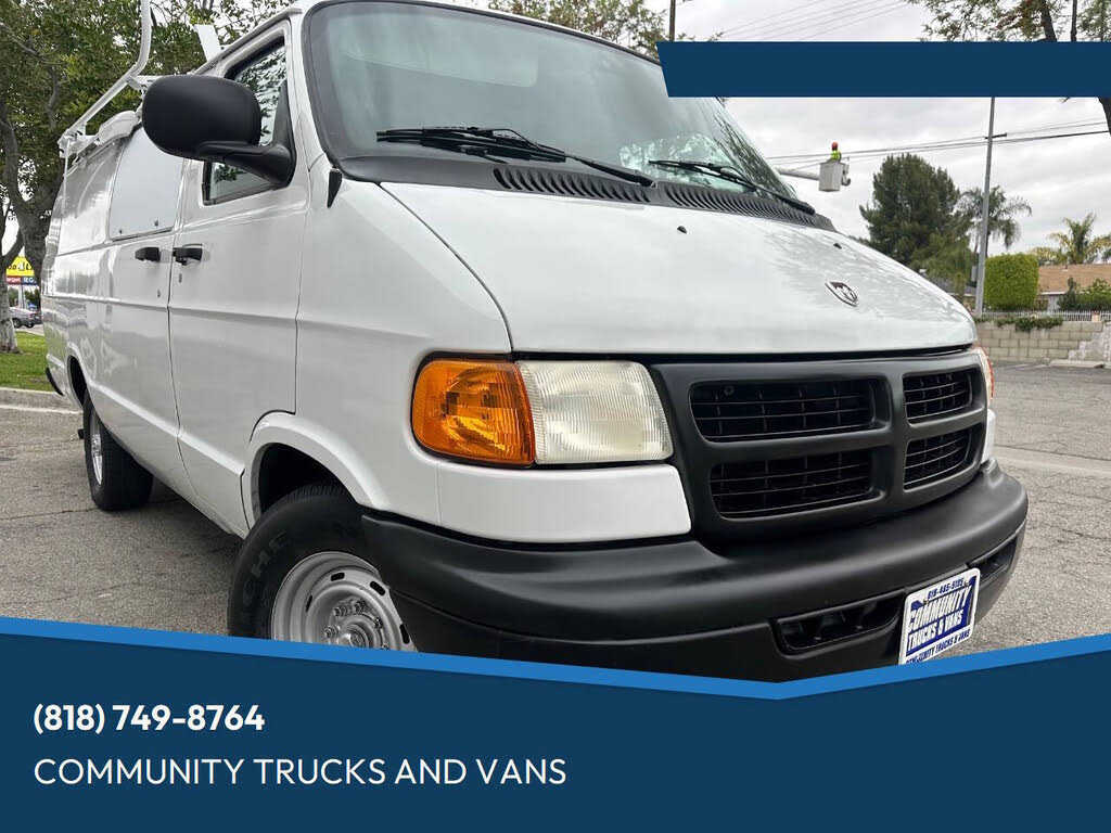 2001 Dodge RAM Van 3500 Extended Cargo RWD