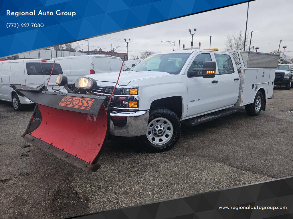 2018 Chevrolet Silverado 3500HD Work Truck Crew Cab LB 4WD