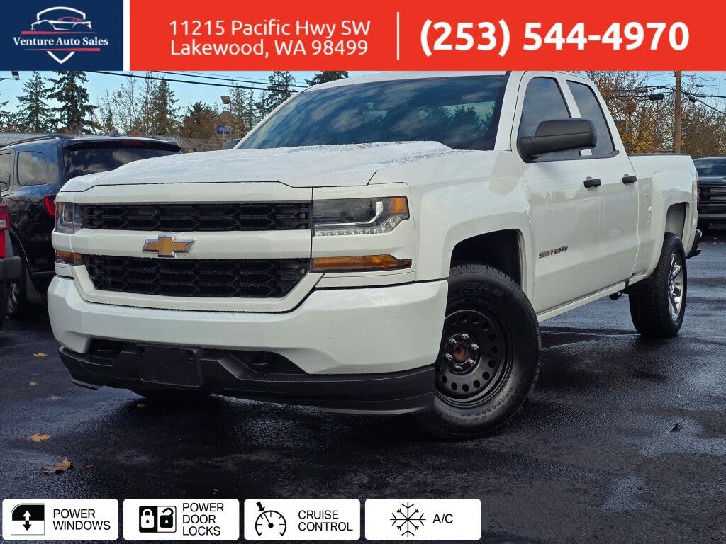 2016 Chevrolet Silverado 1500 Custom Double Cab RWD