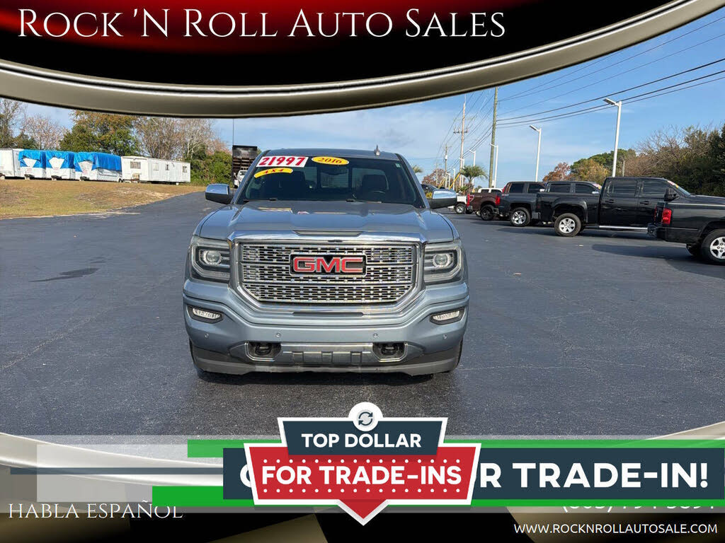 2016 GMC Sierra 1500 Denali Crew Cab 4WD