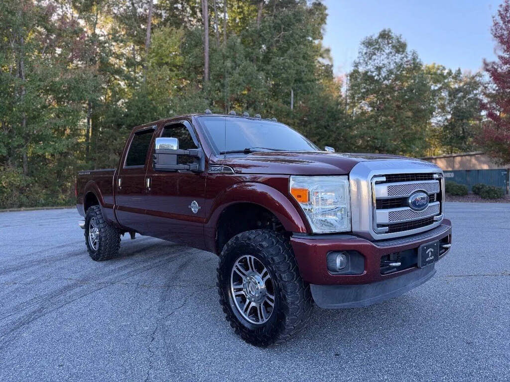 2016 Ford F-350 Super Duty Platinum Crew Cab 4WD