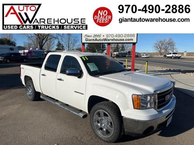 2011 GMC Sierra 1500 SLE Crew Cab 4WD