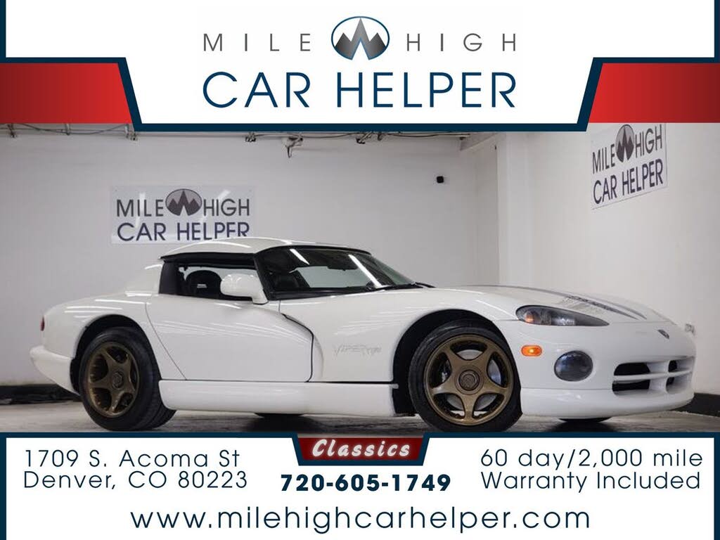 1996 Dodge Viper RT/10 Roadster RWD