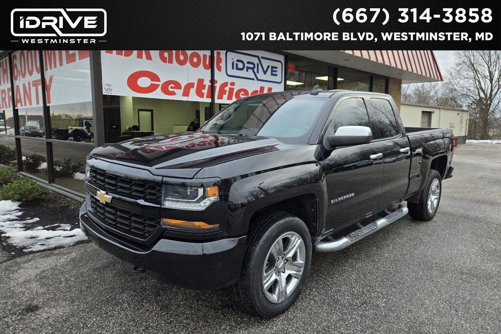 2018 Chevrolet Silverado 1500 Custom Double Cab 4WD