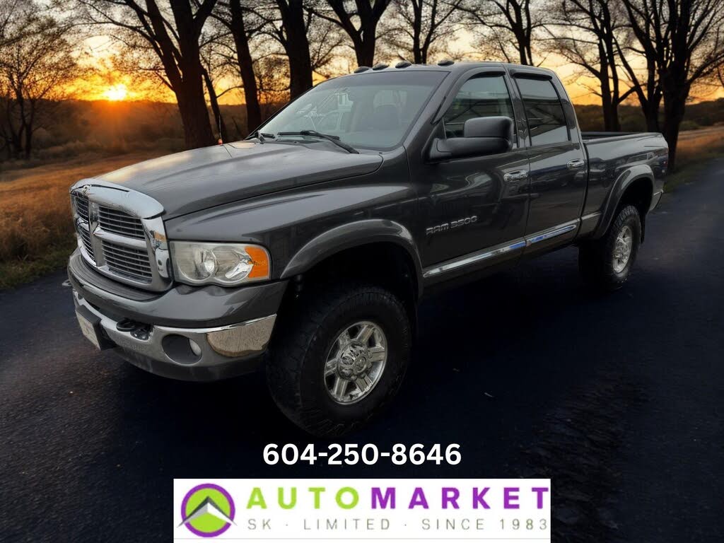 2004 Dodge RAM 3500 Laramie Quad Cab 4WD