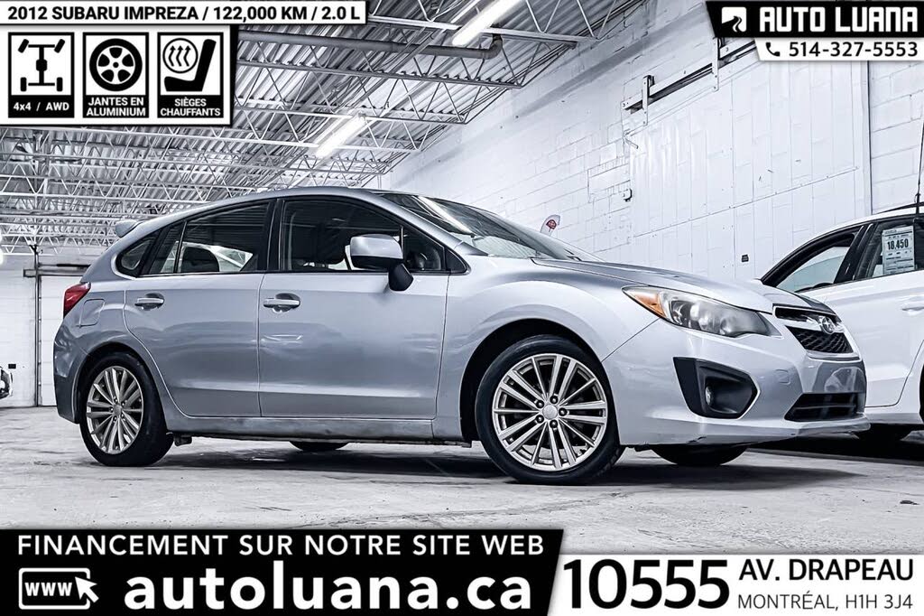 2012 Subaru Impreza 2.0i Premium Hatchback