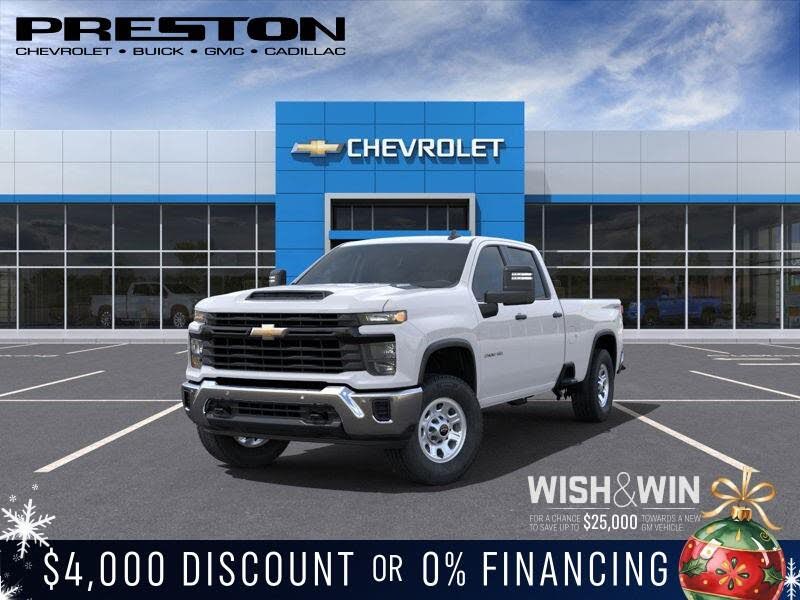 2025 Chevrolet Silverado 3500HD Work Truck Crew Cab 4WD