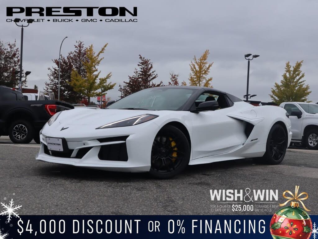 2026 Chevrolet Corvette Z06 3LZ Convertible RWD