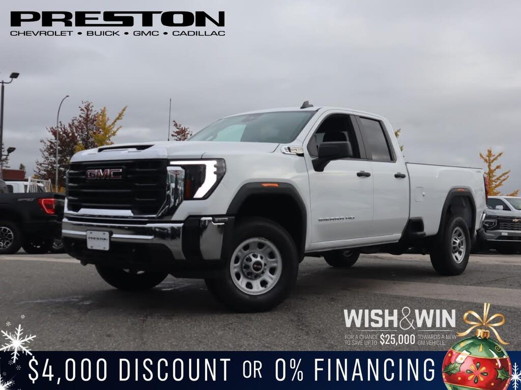 2026 GMC Sierra 3500HD Pro Double Cab LB 4WD