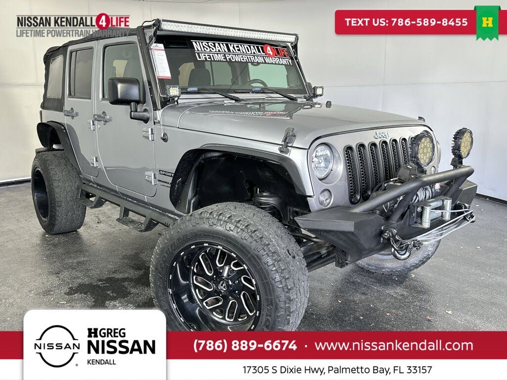 2018 Jeep Wrangler JK Unlimited Sport S 4WD