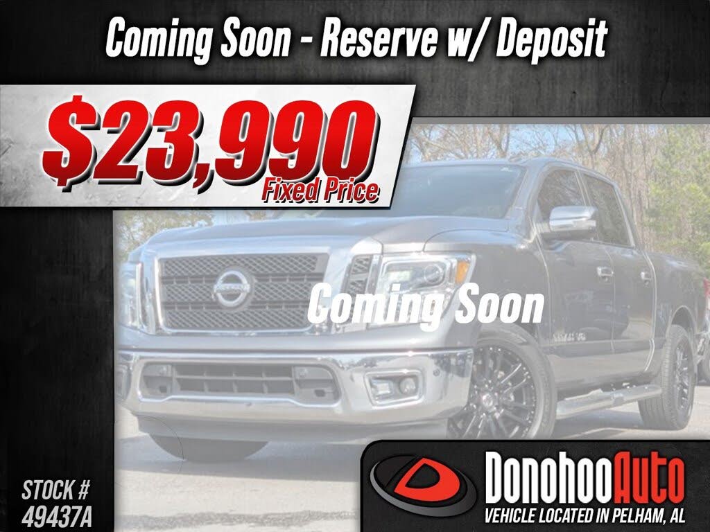 2018 Nissan Titan SL Crew Cab RWD