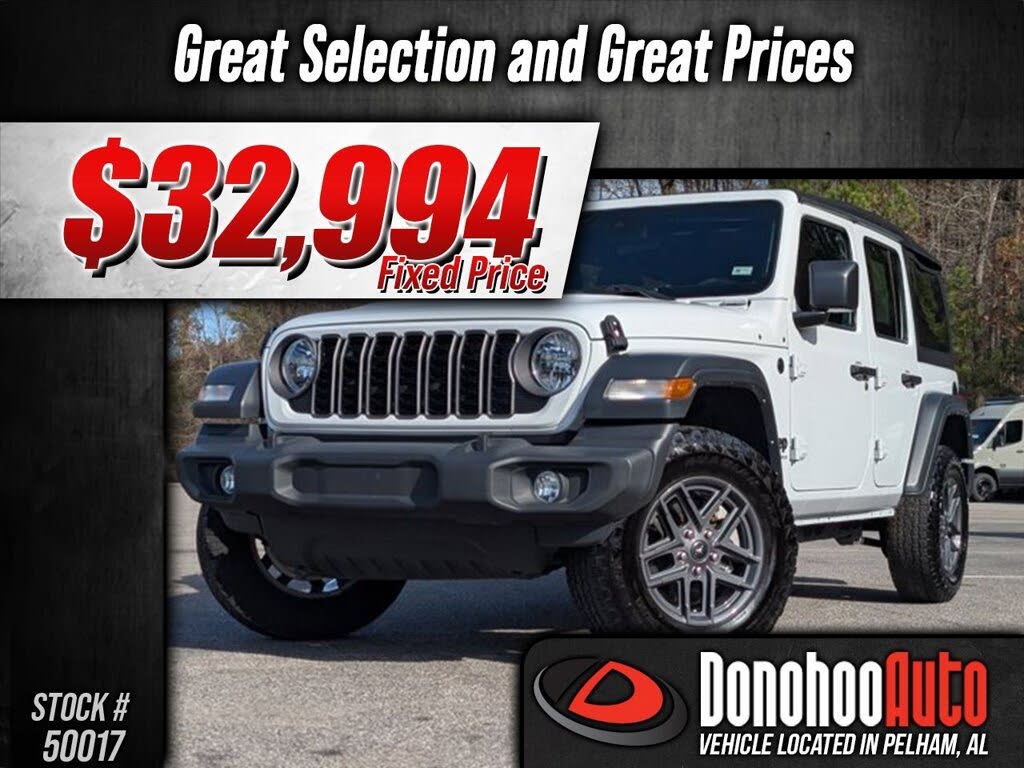 2024 Jeep Wrangler Sport S 4-Door 4WD