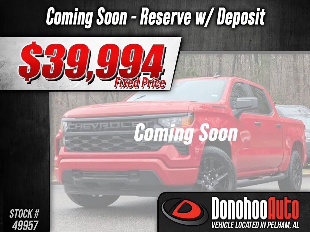 2025 Chevrolet Silverado 1500 Custom Crew Cab RWD