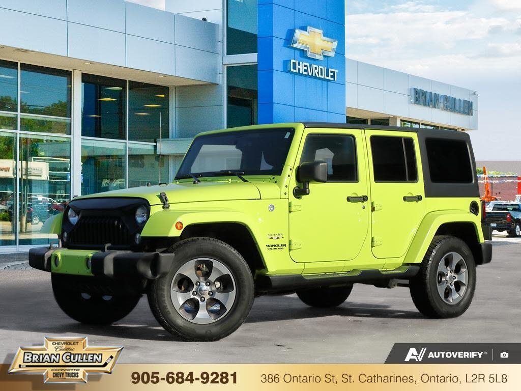 2016 Jeep Wrangler Unlimited Sahara 4WD