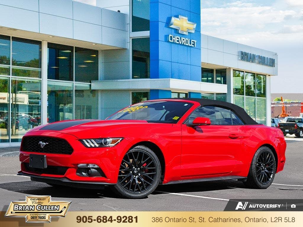 2017 Ford Mustang V6 Convertible RWD