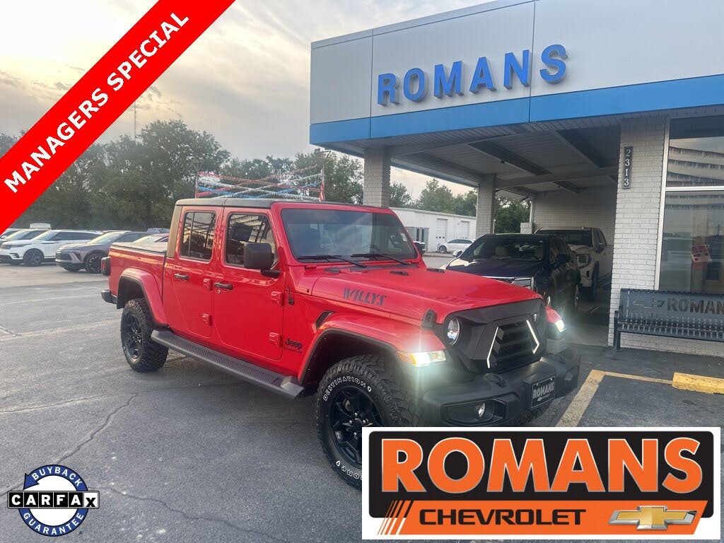 2022 Jeep Gladiator Willys Crew Cab 4WD