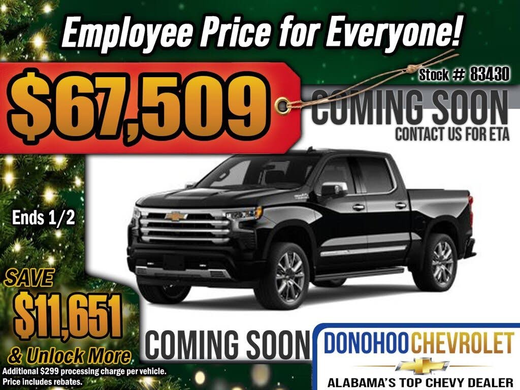 2026 Chevrolet Silverado 1500 High Country Crew Cab 4WD