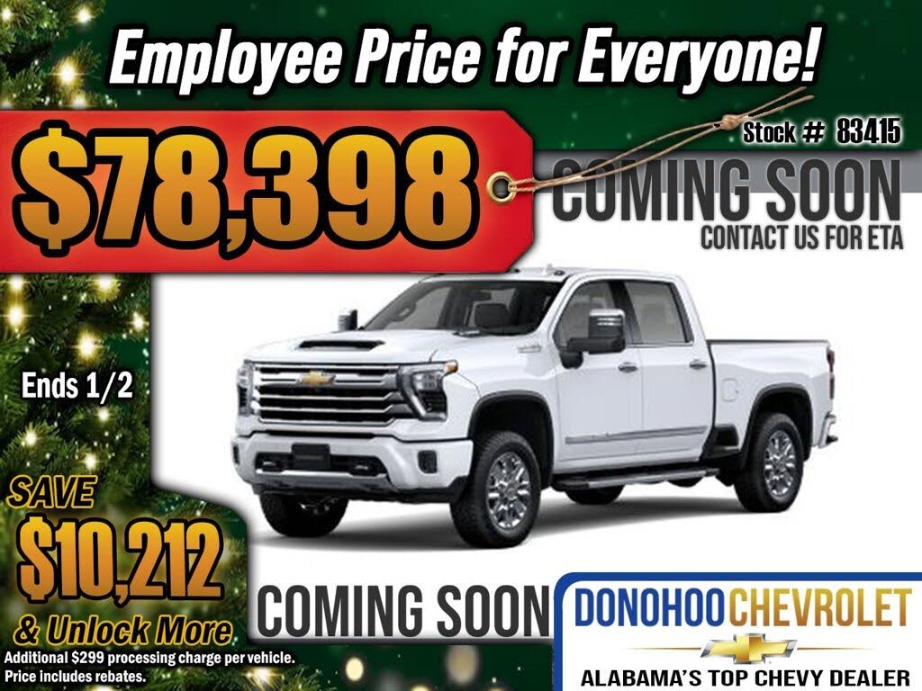 2026 Chevrolet Silverado 3500HD High Country Crew Cab 4WD