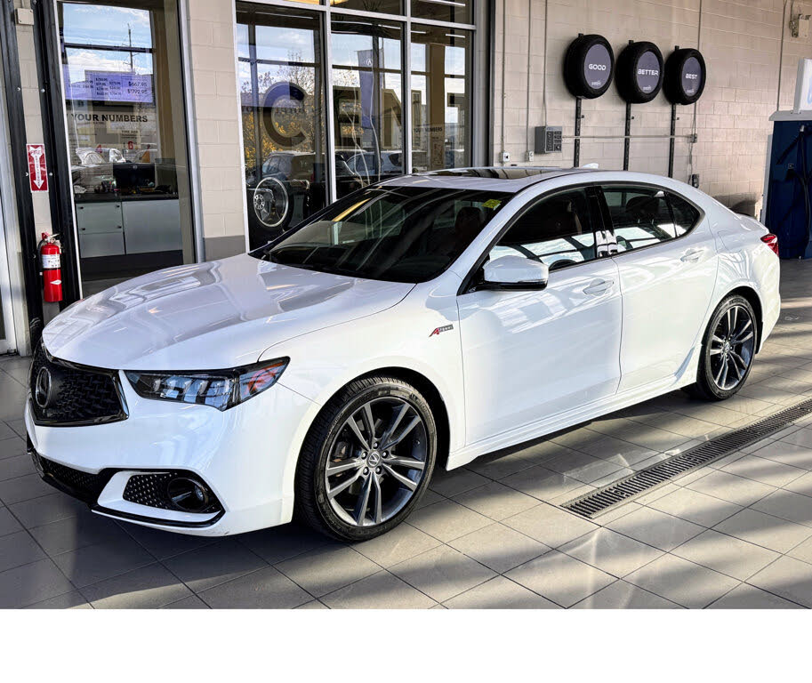 2018 Acura TLX FWD with Technology and A-Spec Package