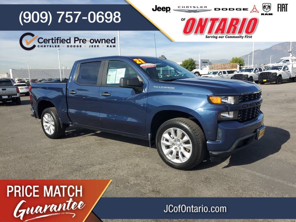 2021 Chevrolet Silverado 1500 Custom Crew Cab RWD