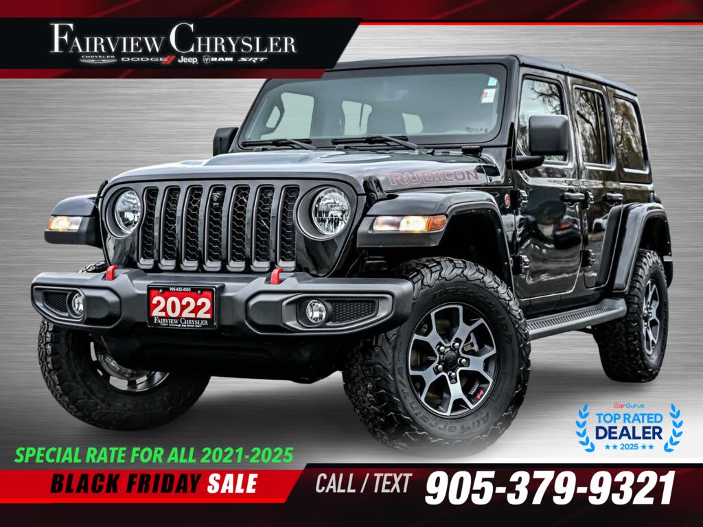 2022 Jeep Wrangler Unlimited Rubicon 4WD