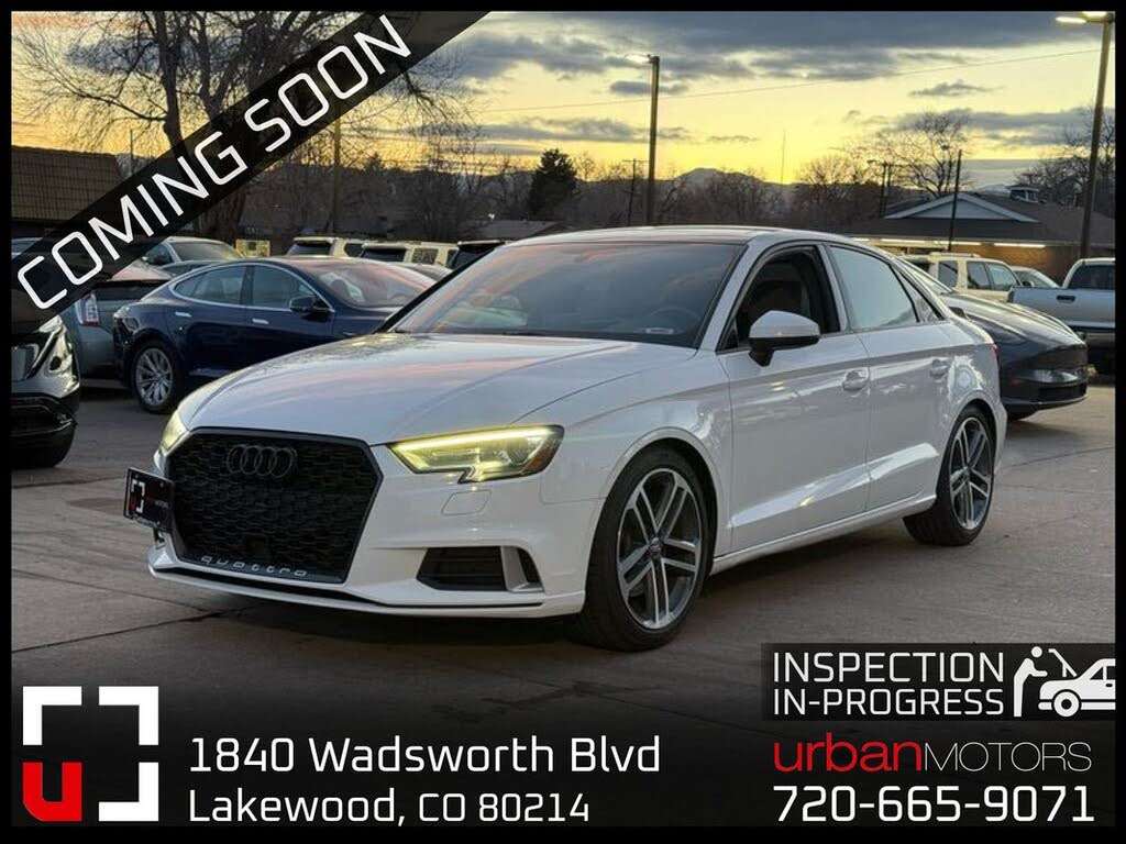 2018 Audi A3 2.0T quattro Premium Sedan AWD