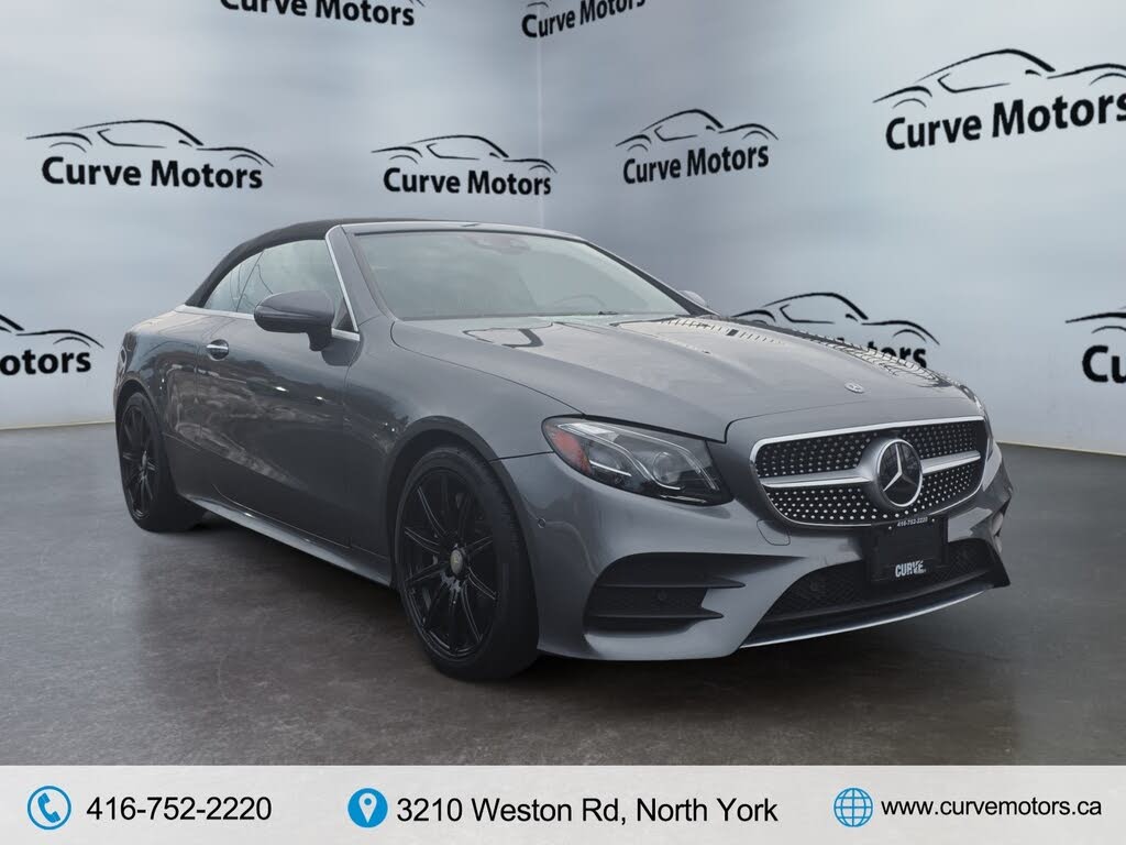2019 Mercedes-Benz E-Class E 450 4MATIC Cabriolet AWD