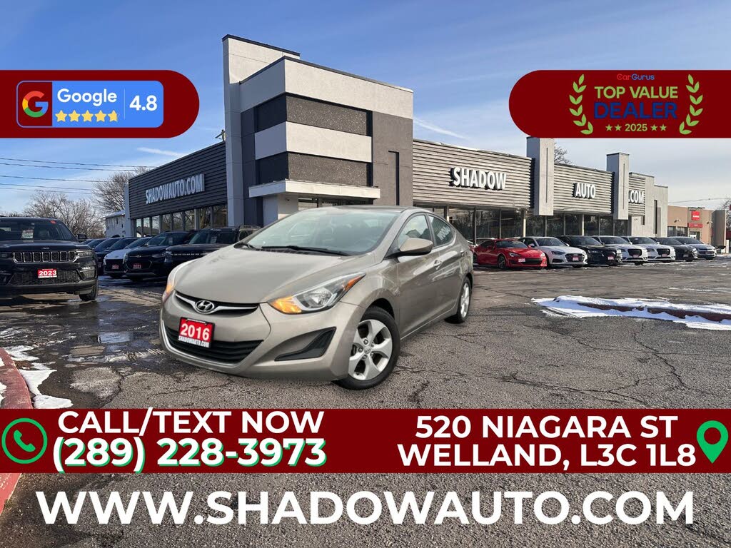 2016 Hyundai Elantra GL FWD