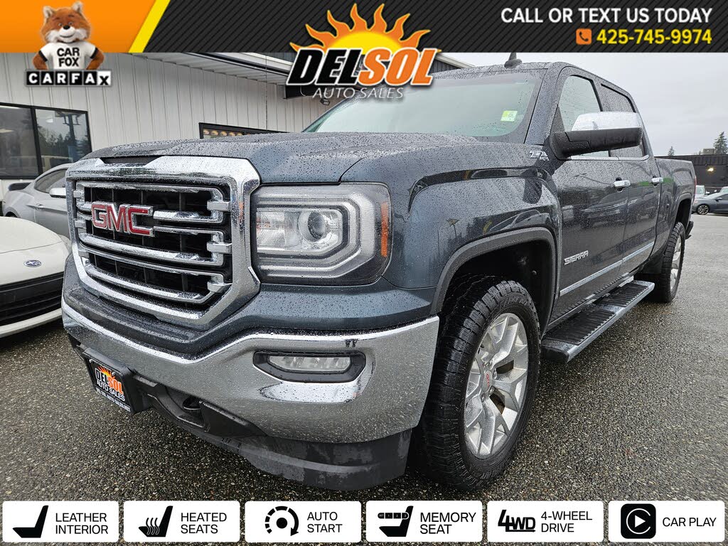 2017 GMC Sierra 1500 SLT Crew Cab 4WD