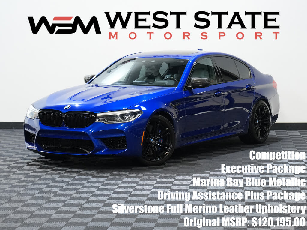 2019 BMW M5 Competition AWD