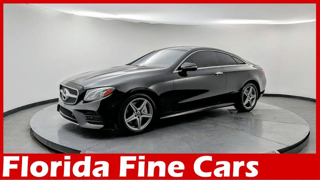 2018 Mercedes-Benz E-Class E 400 4MATIC Coupe AWD