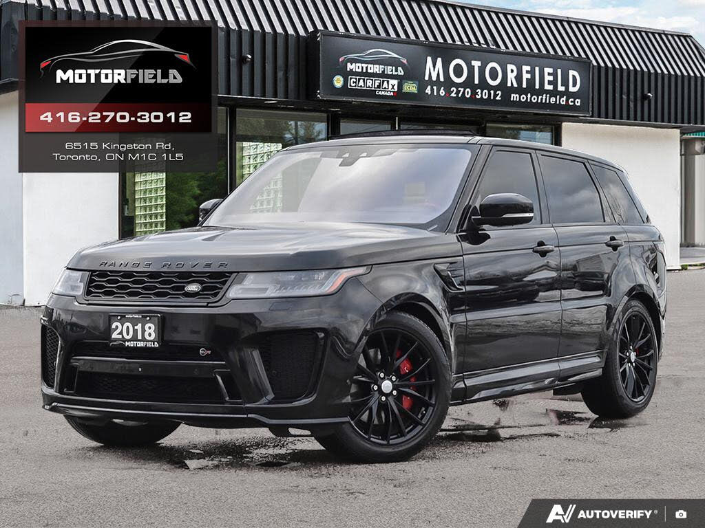 2018 Land Rover Range Rover Sport V8 SVR 4WD