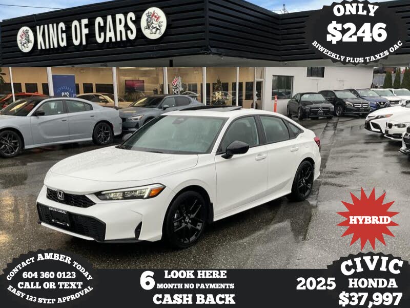 2025 Honda Civic Hybrid Sport Sedan FWD