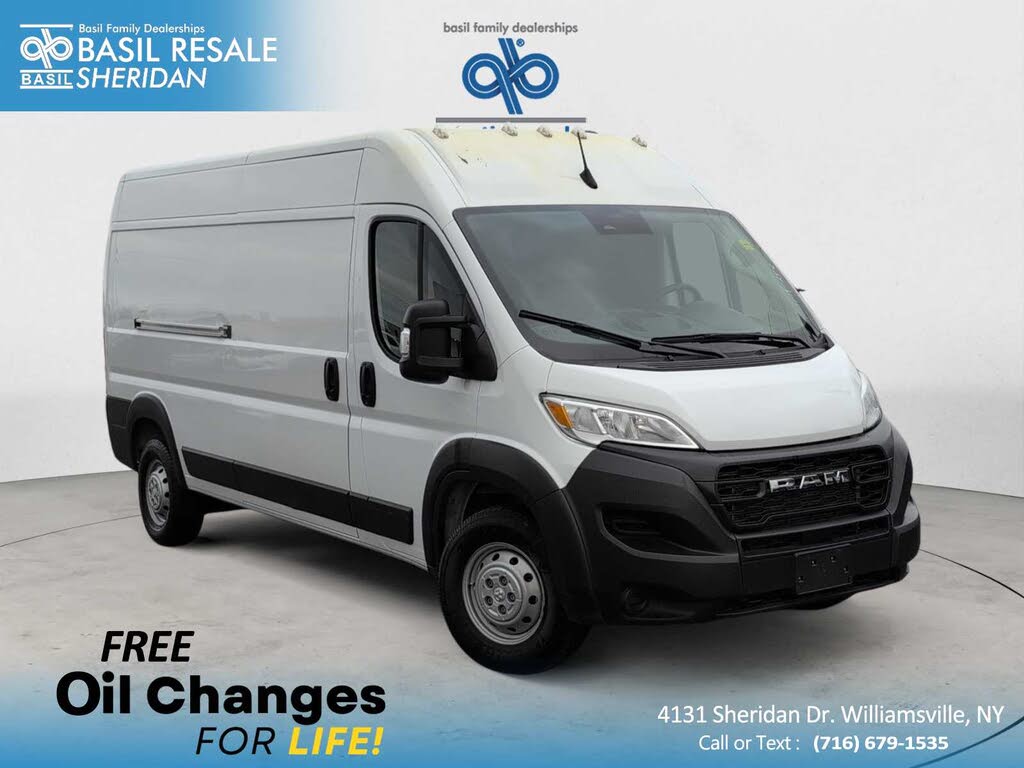 2025 RAM ProMaster 2500 Tradesman 159 High Roof Cargo Van FWD