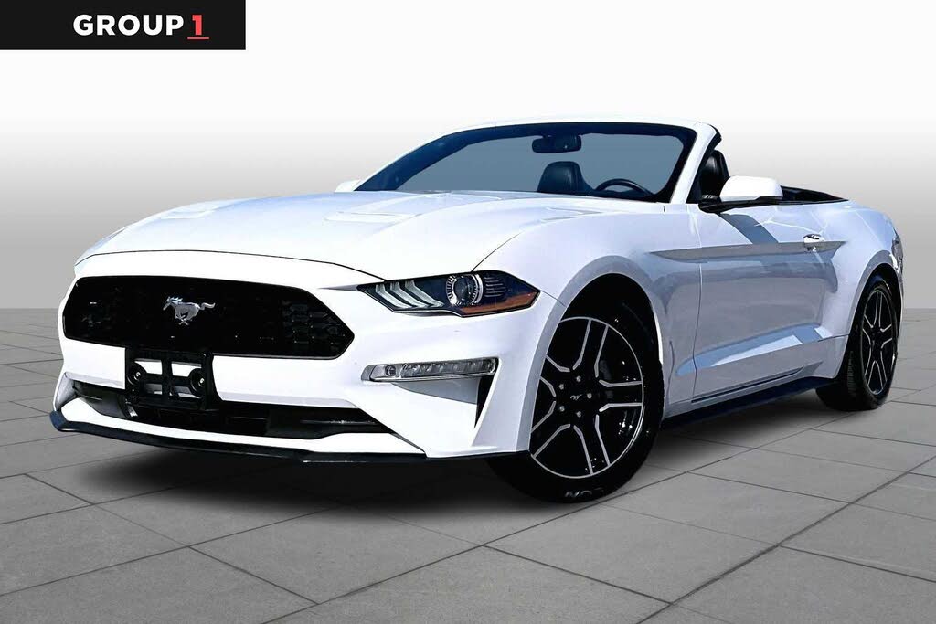 2020 Ford Mustang EcoBoost Premium Convertible RWD