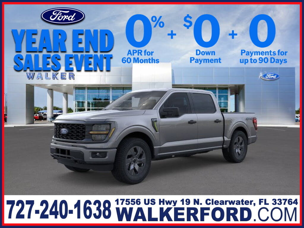 2025 Ford F-150 STX 4dr SuperCrew 4WD