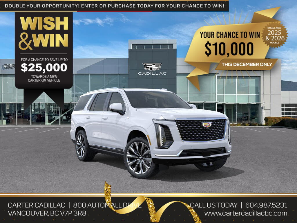 2026 Cadillac Escalade Luxury 4WD