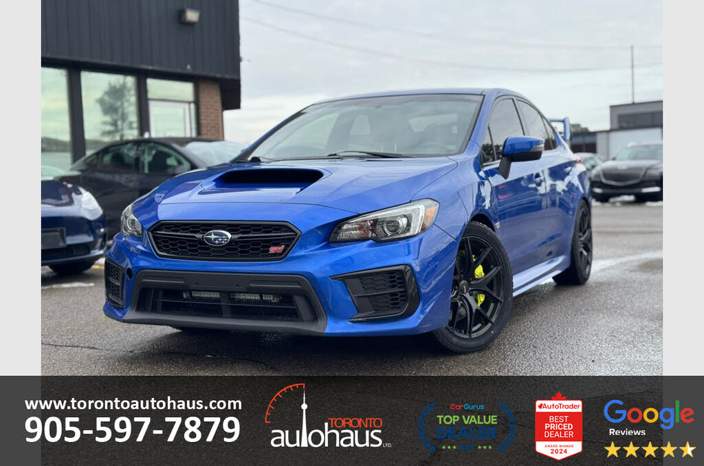 Subaru WRX STI Sport-tech AWD with Wing Spoiler 2020