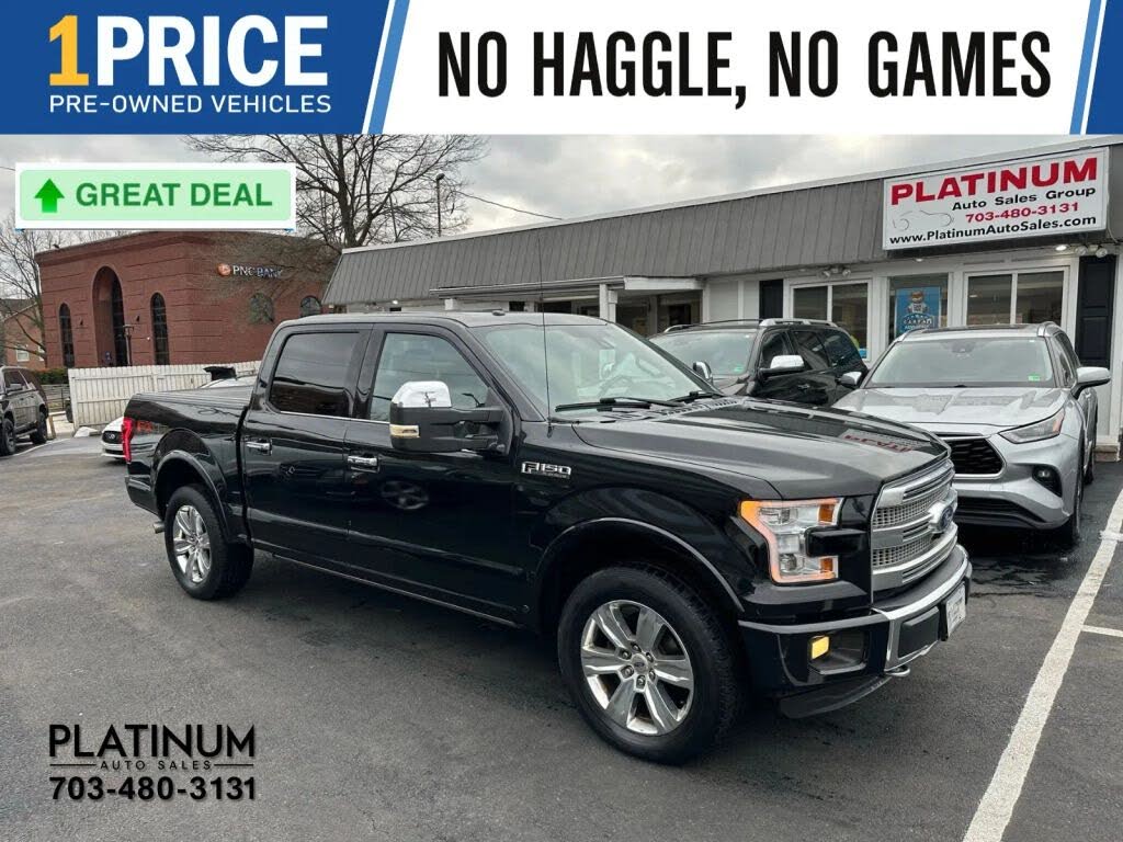 2015 Ford F-150 Platinum SuperCrew 4WD