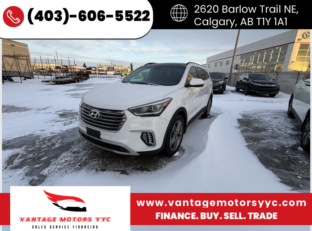 2017 Hyundai Santa Fe Limited AWD