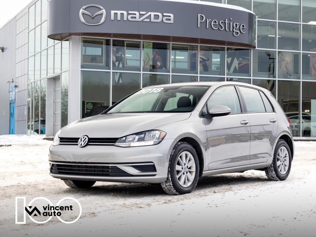 2018 Volkswagen Golf 1.8T Trendline 4-Door FWD