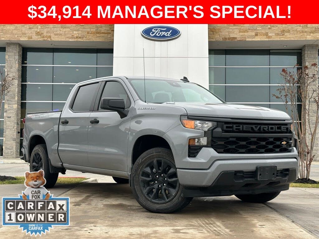 2024 Chevrolet Silverado 1500 Custom Crew Cab 4WD