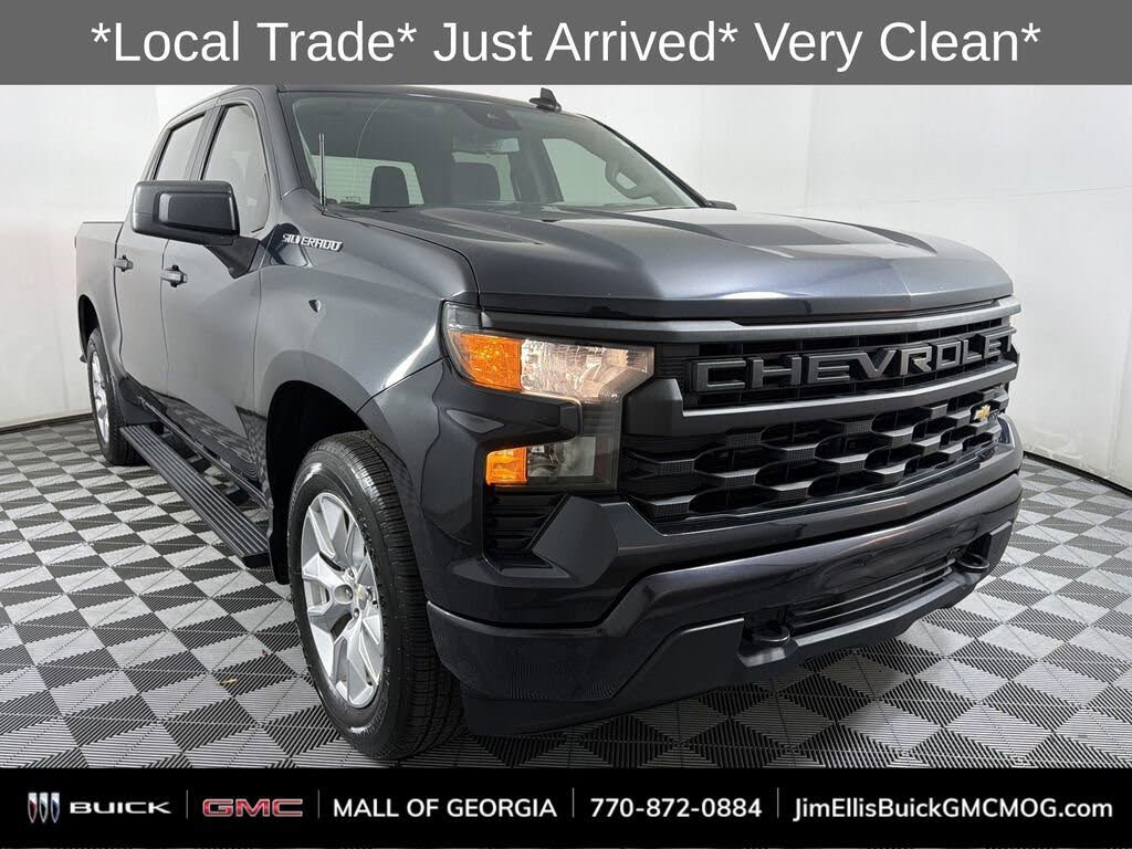 2022 Chevrolet Silverado 1500 Custom Crew Cab RWD