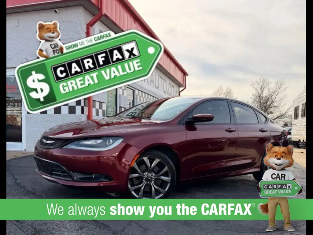 2016 Chrysler 200 S Sedan FWD