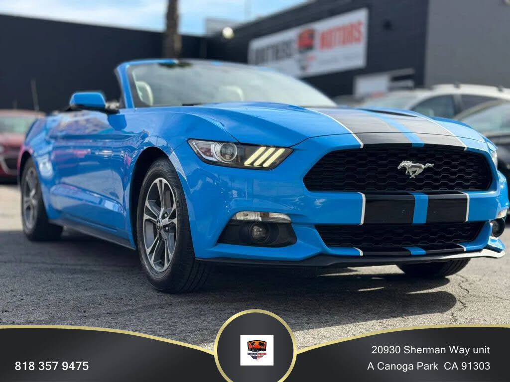 2017 Ford Mustang EcoBoost Premium Convertible RWD