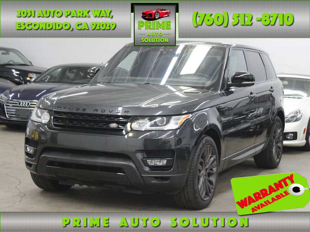 2017 Land Rover Range Rover Sport V8 Supercharged Dynamic 4WD