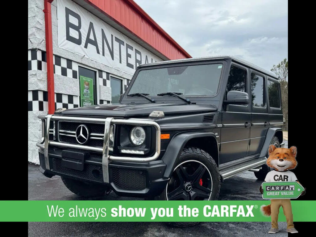 2017 Mercedes-Benz G-Class AMG G 63 4MATIC